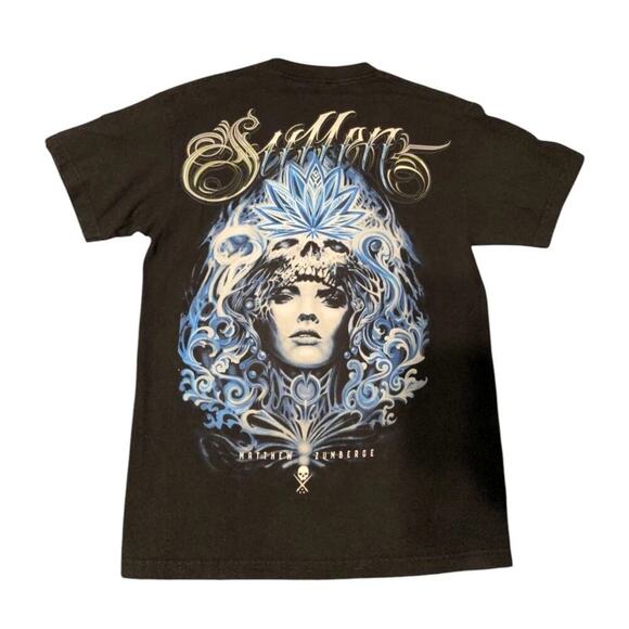 Sullen Art Collective Matthew Zumberge Short Sleeve Mens T-shirt Black Medium H - Picture 4 of 11